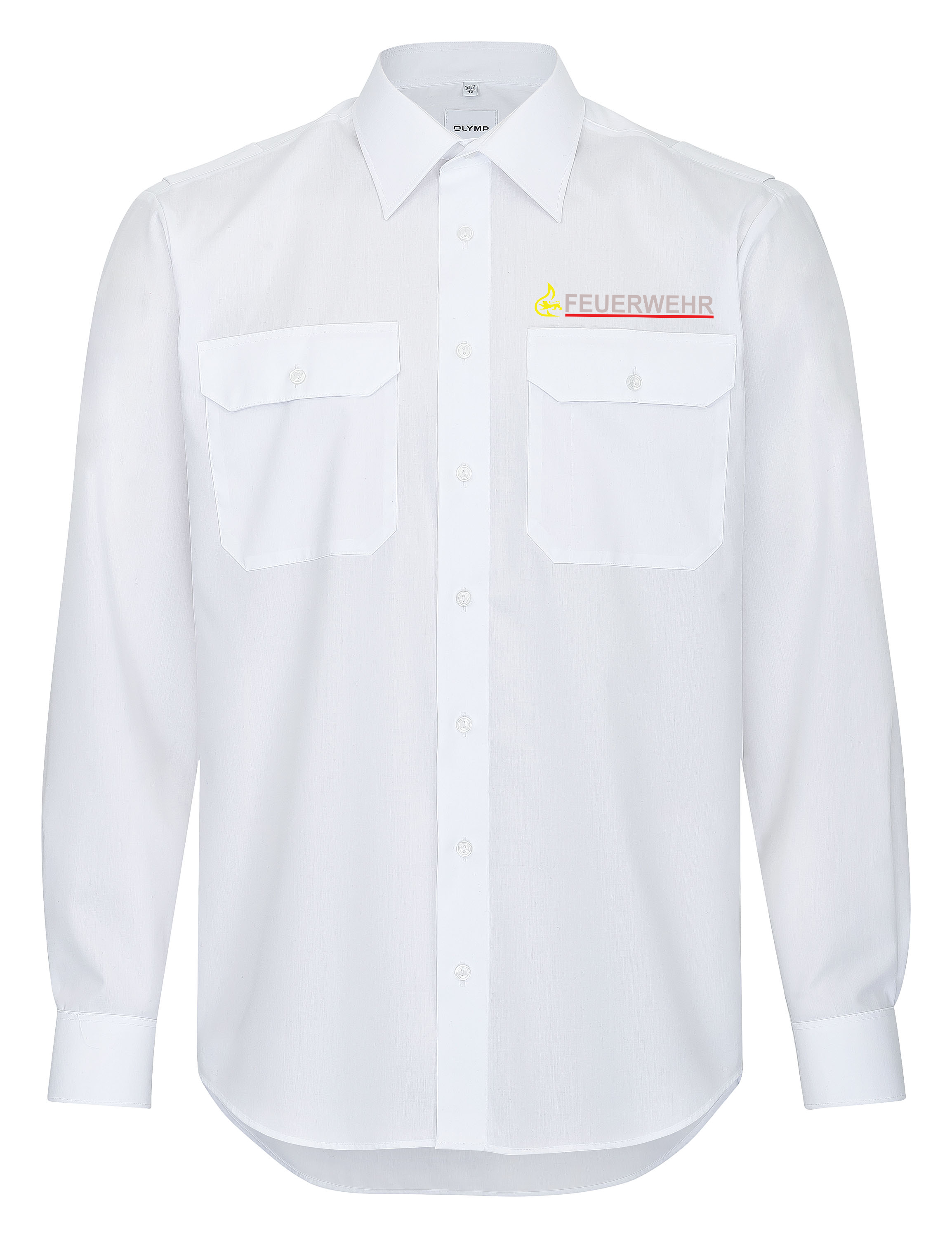 Olymp Feuerwehrhemd - langarm - ALB-FIREWEAR